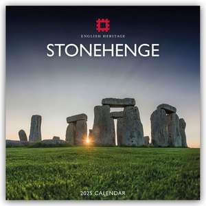 Stonehenge 2025 - Wand-Kalender de Carousel Calendar