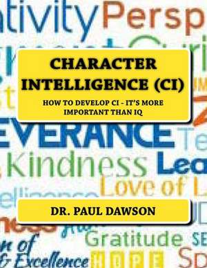 Character Intelligence (CI) de Dr Paul Dawson