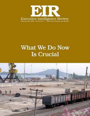 What We Do Now Is Crucial de Lyndon H. Larouche Jr