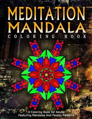 Meditation Mandala Coloring Book - Vol.15 de Women Coloring Books for Adults