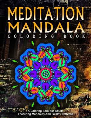 Meditation Mandala Coloring Book - Vol.20 de Women Coloring Books for Adults