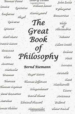 The Great Book of Philosophy de Various