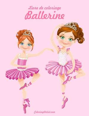 Livre de Coloriage Ballerine 1 de Nick Snels