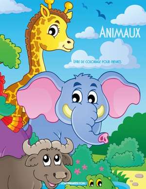 Livre de Coloriage Pour Enfants Animaux 1 de Nick Snels