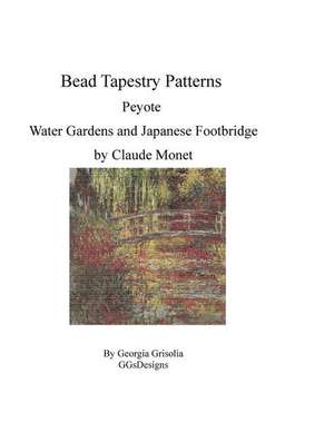 Bead Tapestry Patterns Peyote Water Garden and Japanese Footbridge de Georgia Grisolia