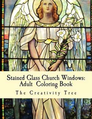 Stained Glass Church Windows de The Creativity Tree