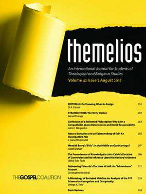 Themelios, Volume 42, Issue 2 de D. A. Carson