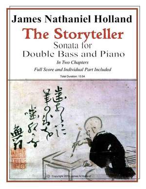 The Storyteller Sonata for Double Bass and Piano de James Nathaniel Holland