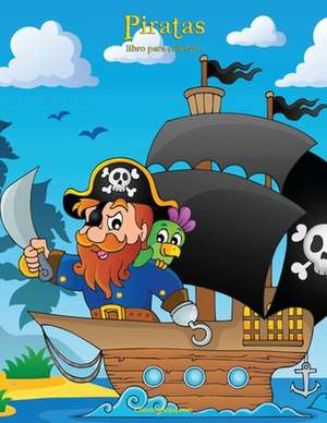 Piratas Libro Para Colorear 1 de Nick Snels