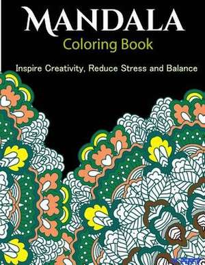 The Mandala Coloring Book de V. Art