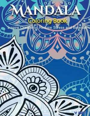 The Mandala Coloring Book de V. Art