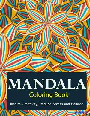 The Mandala Coloring Book de V. Art