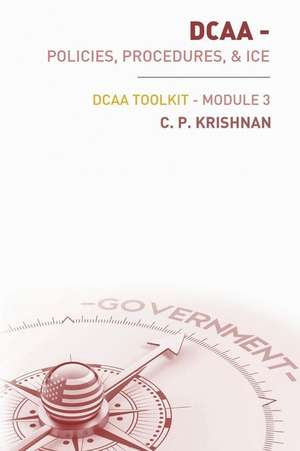 Dcaa - Policies, Procedures, & Ice de Krishnan, C. P.