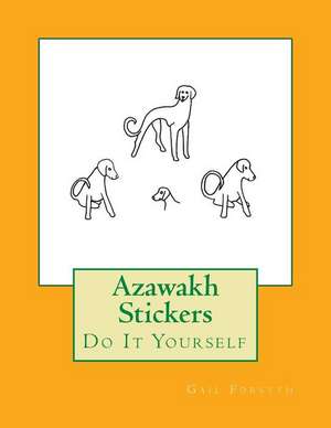 Azawakh Stickers de Gail Forsyth