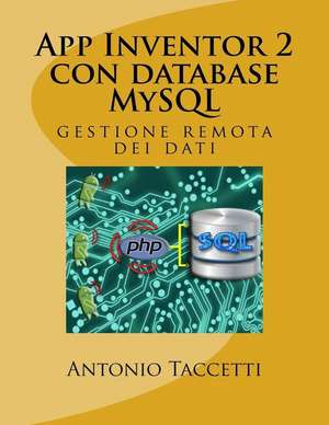 App Inventor 2 Con Database MySQL de MR Antonio Taccetti