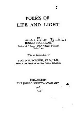 Poems of Life and Light de Jennie Harrison