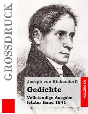 Gedichte (Grossdruck) de Joseph Von Eichendorff