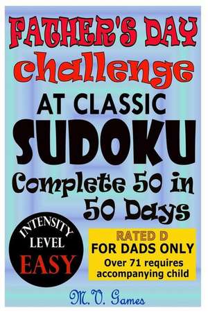 Father's Day Sudoku Challenge - Easy Level de Mauricio Vergara