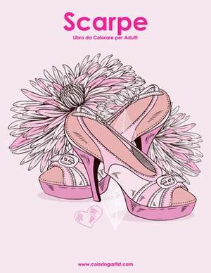 Scarpe Libro Da Colorare Per Adulti 1 de Nick Snels