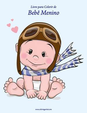 Livro Para Colorir de Bebe Menino 1 de Nick Snels