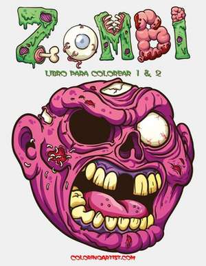 Zombi Libro Para Colorear 1 & 2 de Nick Snels