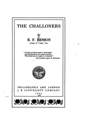 The Challoners de E. F. Benson