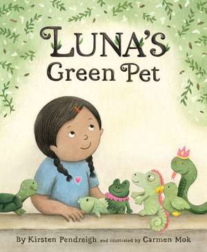 Luna's Green Pet de Kirsten Pendreigh