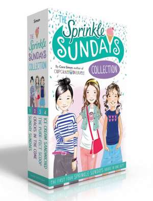 The Sprinkle Sundays Collection (Boxed Set): Sunday Sundaes; Cracks in the Cone; The Purr-Fect Scoop; Ice Cream Sandwiched de Coco Simon