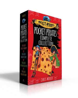 Pocket Pirates Complete Collection (Boxed Set): The Great Cheese Robbery; The Great Drain Escape; The Great Flytrap Disaster; The Great Treasure Hunt de Chris Mould