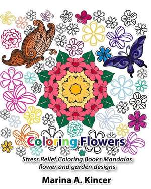 Coloring Flower de Marina a. Kincer