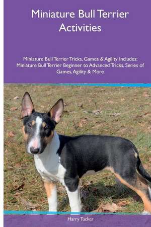 Miniature Bull Terrier Activities Miniature Bull Terrier Tricks, Games & Agility. Includes de Harry Tucker