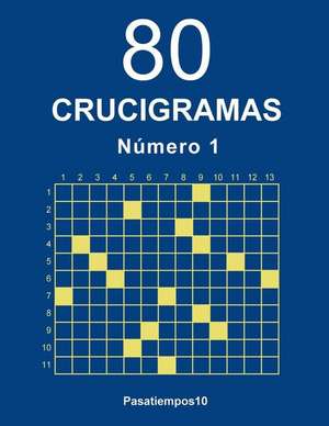 80 Crucigramas - N. 1 de Pasatiempos10