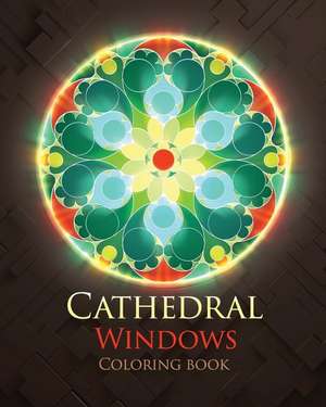 Cathedral Windows Coloring Book de Unipressity