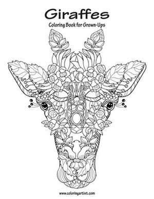 Giraffes Coloring Book for Grown-Ups 1 de Nick Snels