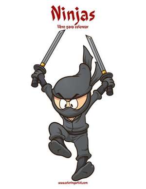 Ninjas Libro Para Colorear 1 de Nick Snels