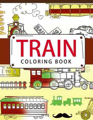 Train Coloring Book de April J. Garza