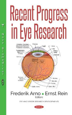 Recent Progress in Eye Research de Frederik Arno