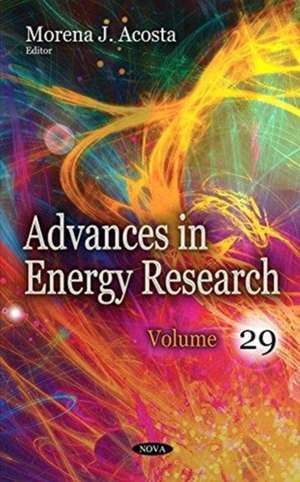 Advances in Energy Research