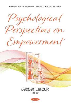 Psychological Perspectives on Empowerment