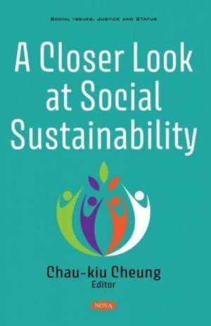 A Closer Look at Social Sustainability