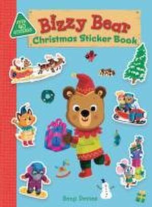 Bizzy Bear: Christmas Sticker Book de Benji Davies