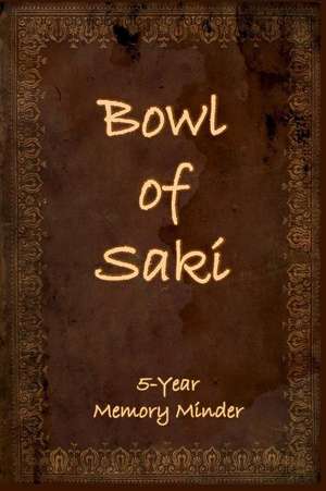 Bowl of Saki de Hazrat Inayat Khan