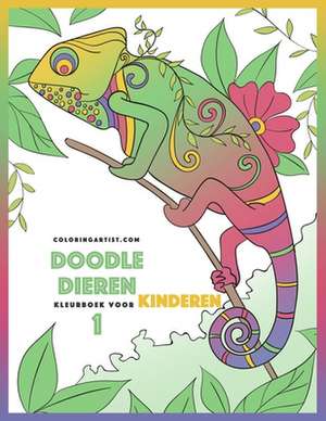 Doodle Dieren Kleurboek Voor Kinderen 1 de Nick Snels