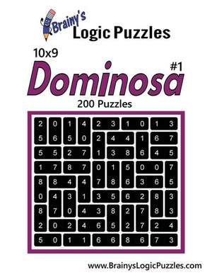 Brainy's Logic Puzzles 10x9 Dominosa #1 de Brainy's Logic Puzzles