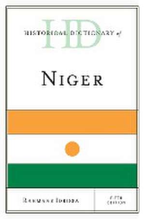 Historical Dictionary of Niger de Rahmane Idrissa