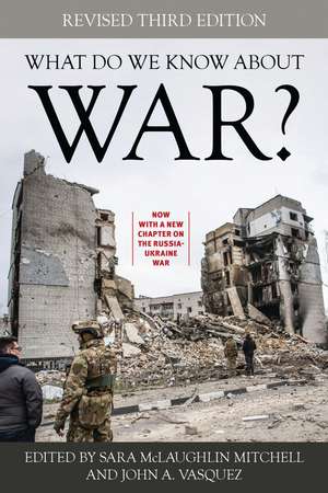 What Do We Know about War? de Sara McLaughlin Mitchell