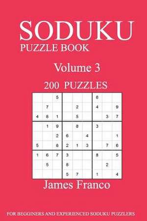 Sudoku Puzzle Book de James Franco