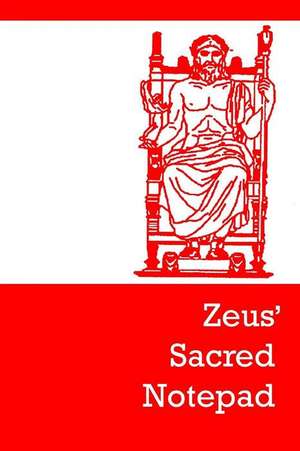 Zeus' Sacred Notepad de Lazaros' Blank Books