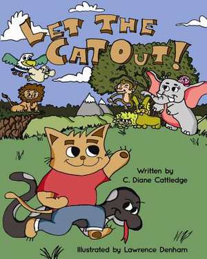 Let the Cat Out Coloring Book de Cattledge, C. Diane