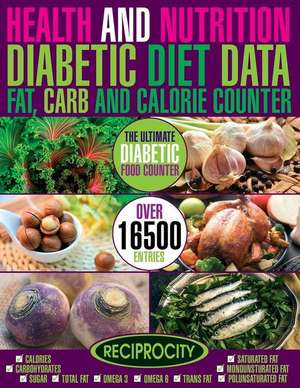 Health & Nutrition, Diabetic Diet Data, Fat, Carb & Calorie Counter de MR Marco Black